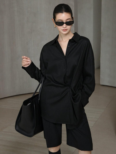 Mono TENCEL™ Length Shirt